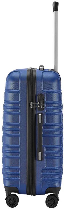 Hartschalenkoffer Set Rom - 3-teilig - ABS - Blau