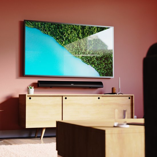 Majority Snowdon 2 Soundbar - eingebauter Subwoofer - Bluetooth - optisch - USB - 120W