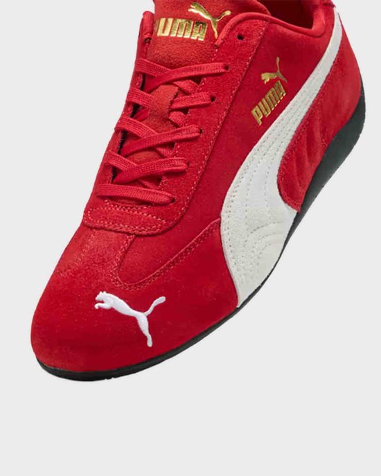 PUMA – Speedcat OG Sneaker aus Wildleder, rot