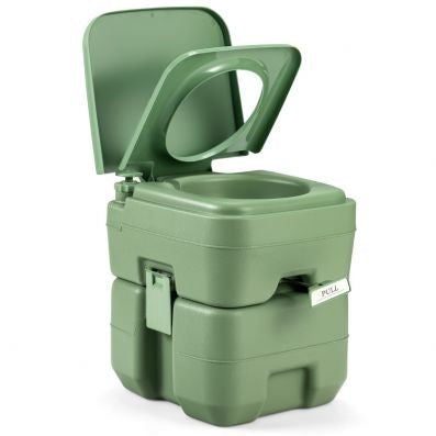 Laodikya Home Camping Toilette Reisetoilette Tragbare Chemische Toilette 20L + 12L