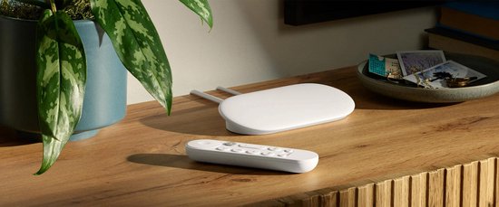 Google TV Streamer – Google TV – 4K HDR – Weiß