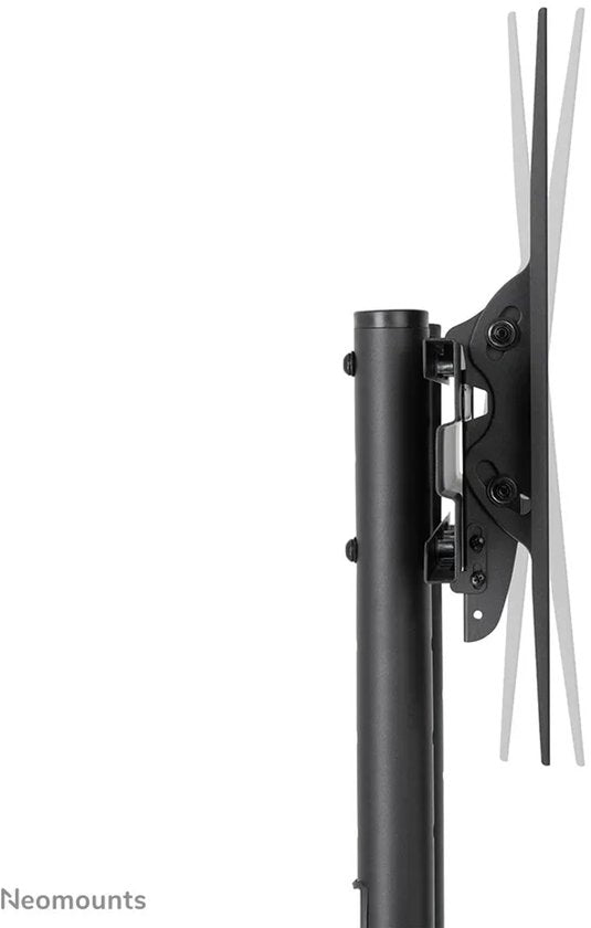 Neomounts FL50-540BL1 mobiler TV-Bodenständer – 37–70" – Höhenverstellung 128,5–145 cm – schwarz