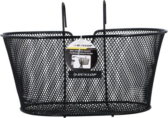 Dunlop Fahrradkorb schwarz - 12 Liter