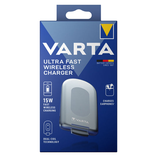Varta Ultra Fast Wireless Charger - 31x100x195 mm - Iphone Ladegerät