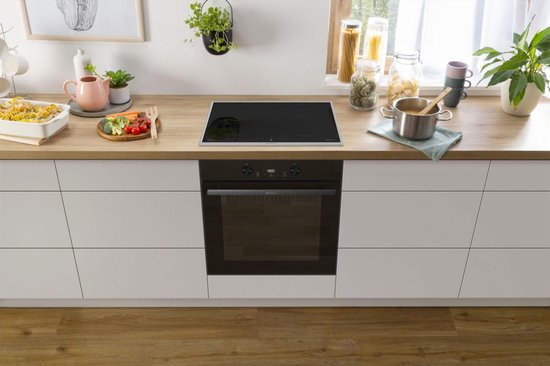 Gorenje GI6401BX Schwarz Einbau 59 cm Induktionskochfeld mit 4 Kochzonen