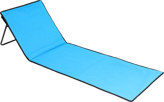 Feel Furniture - Hippe Strandliege mit Tragetasche - Blau