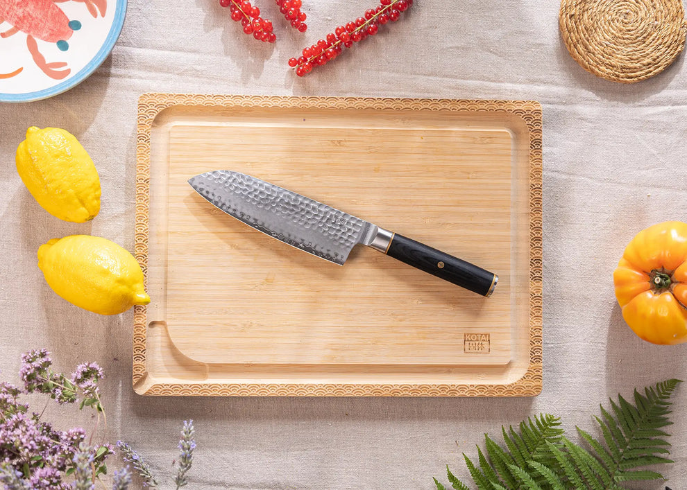 KOTAI Starter-Messerset, 2-teilig – San-Mai AUS-10-Stahl – Schwarzes Pakkaholz