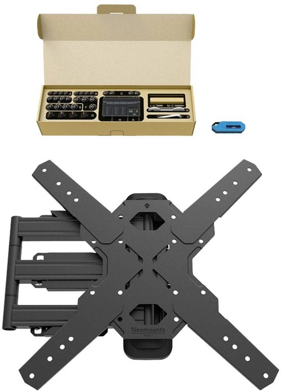 Neomounts WL40S-850BL14 TV-Wandhalterung – Full Motion – 32–65" – Easy-Install – schwarz