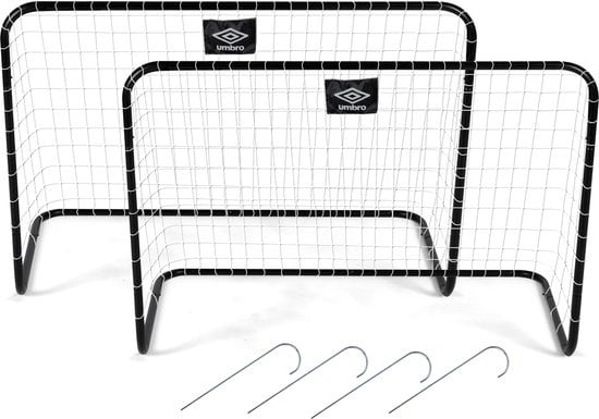 Umbro Fußballtor/Fußballtore Set - 2 Stück - 78 x 45 x 56 cm