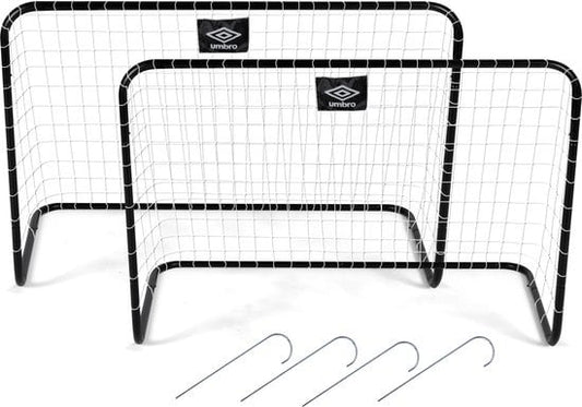Umbro Fußballtor/Fußballtore Set - 2 Stück - 78 x 45 x 56 cm