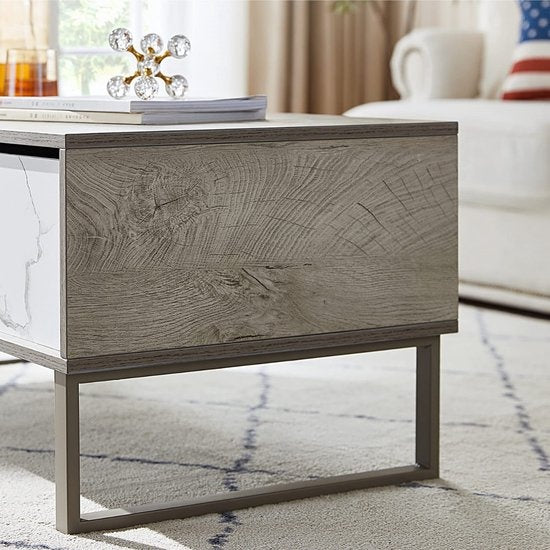 Niceey Salontafel - Koffietafel - Marberlook