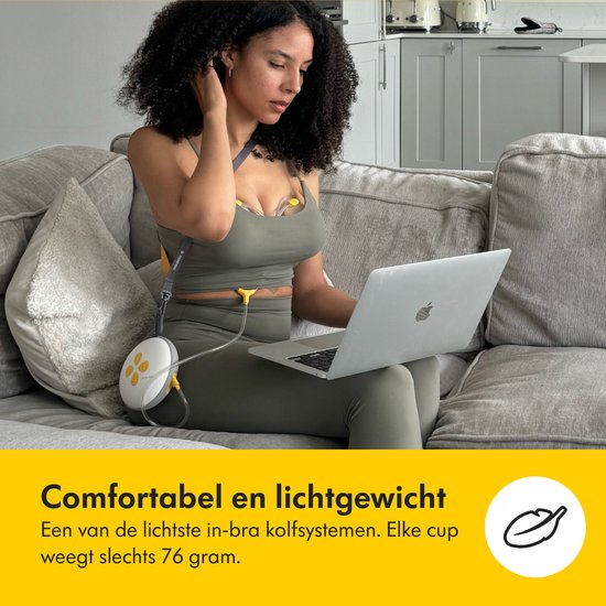 Medela Swing Maxi™ – Freihändige Milchpumpe – Elektrische Doppelpumpe – Bequem und effizient