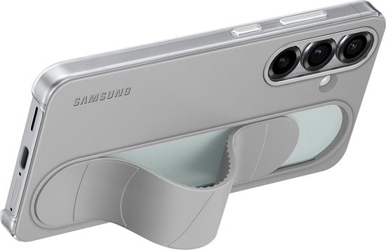 Samsung Galaxy S25 Hülle – Standing Grip Case – Grau