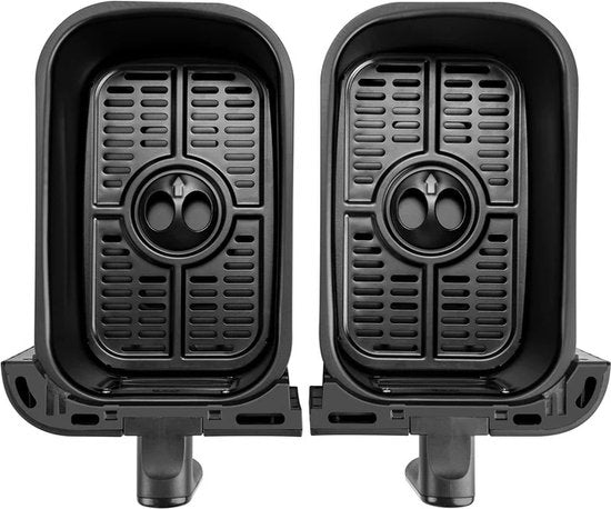 Double Airfryer - Heißluftfritteuse - 9 Liter - 9 Garprogramme