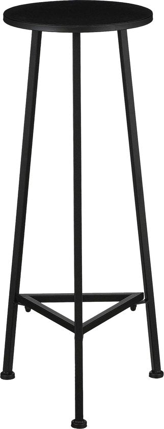 Mica Decorations Adine Pflanztisch - H80 x Ø30 cm - Metall - Schwarz