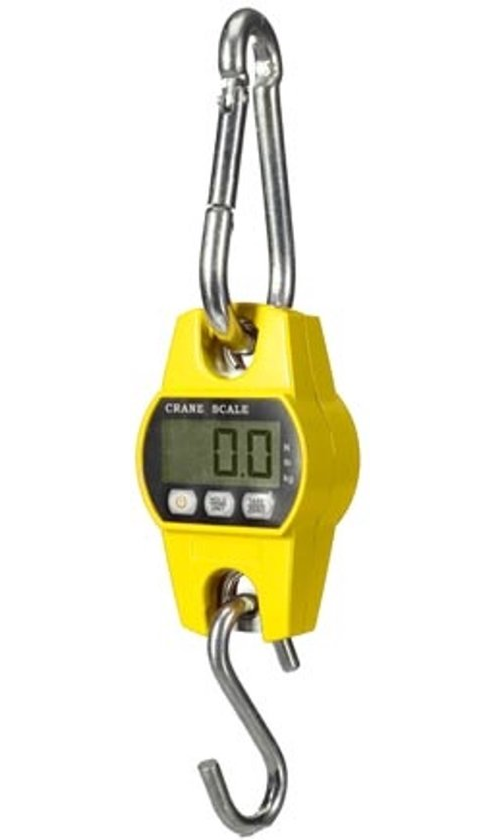 Perel Kranwaage, digital, 300 g bis 300 kg, automatische Abschaltung, Data-Hold-Funktion, Tara-Funktion, LCD-Display