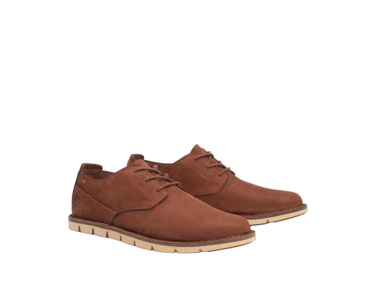 Timberland Tidelands Schnürschuhe – Nubukleder – Größe 43 – Dunkelbraun
