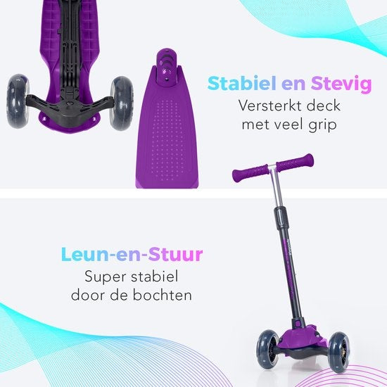 LifeGoods Kinder-Roller 5-8 - Lila