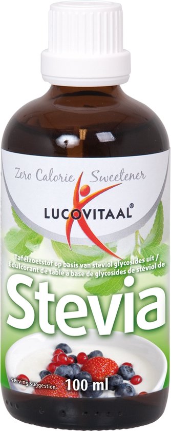 Lucovitaal Stevia flüssig – 100 ml – Nahrungsergänzungsmittel