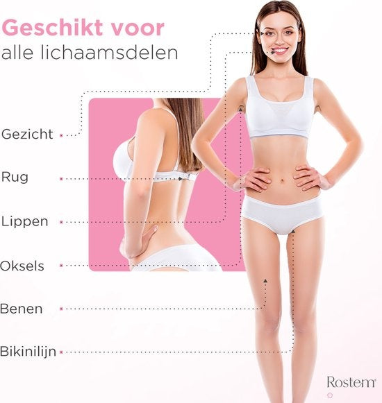 RostemÂ® Luxe Harzbohnen - Hartwachsbohnen - Heißwachs - Wachsbohnen - Rosa Rose 1KG - Inkl. 10 Spatel