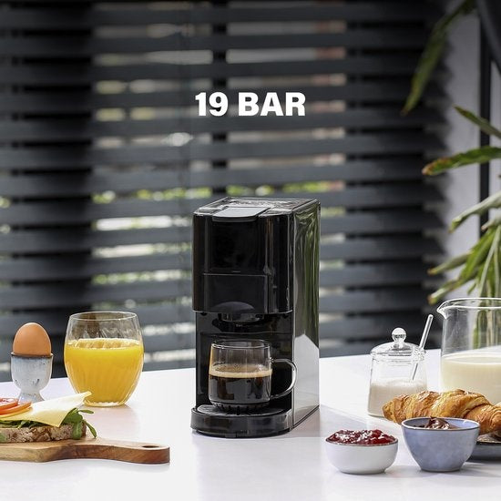 Princess 249450 Multi Capsule Filterkaffeemaschine - Stahl 4-in-1 - Geeignet für mehrere Kaffeesorten