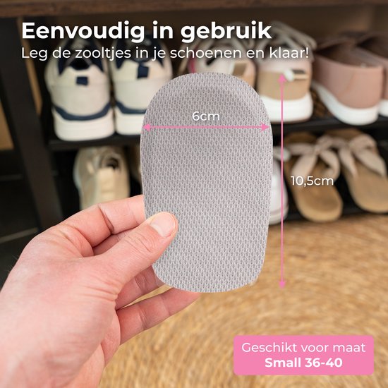 Nuvance Einlegesohlen - 2.5cm Fersenverstärker - Fersenpolster - 2 Stück - Größe 36-40 - Männer & Frauen - Ferseneinlagen - Pink