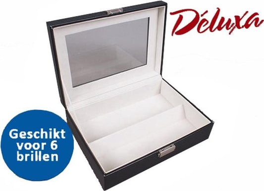 Deluxa Gläseraufbewahrungsbox - Aufbewahrungsbox - Aufbewahrungsschrank - 6 Gläser