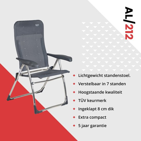 Crespo – Stehstuhl – AL/212 – Dunkelgrau