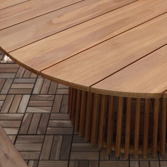 Haus Nordic Esstisch Lorca - Teak - Natur - 120cm