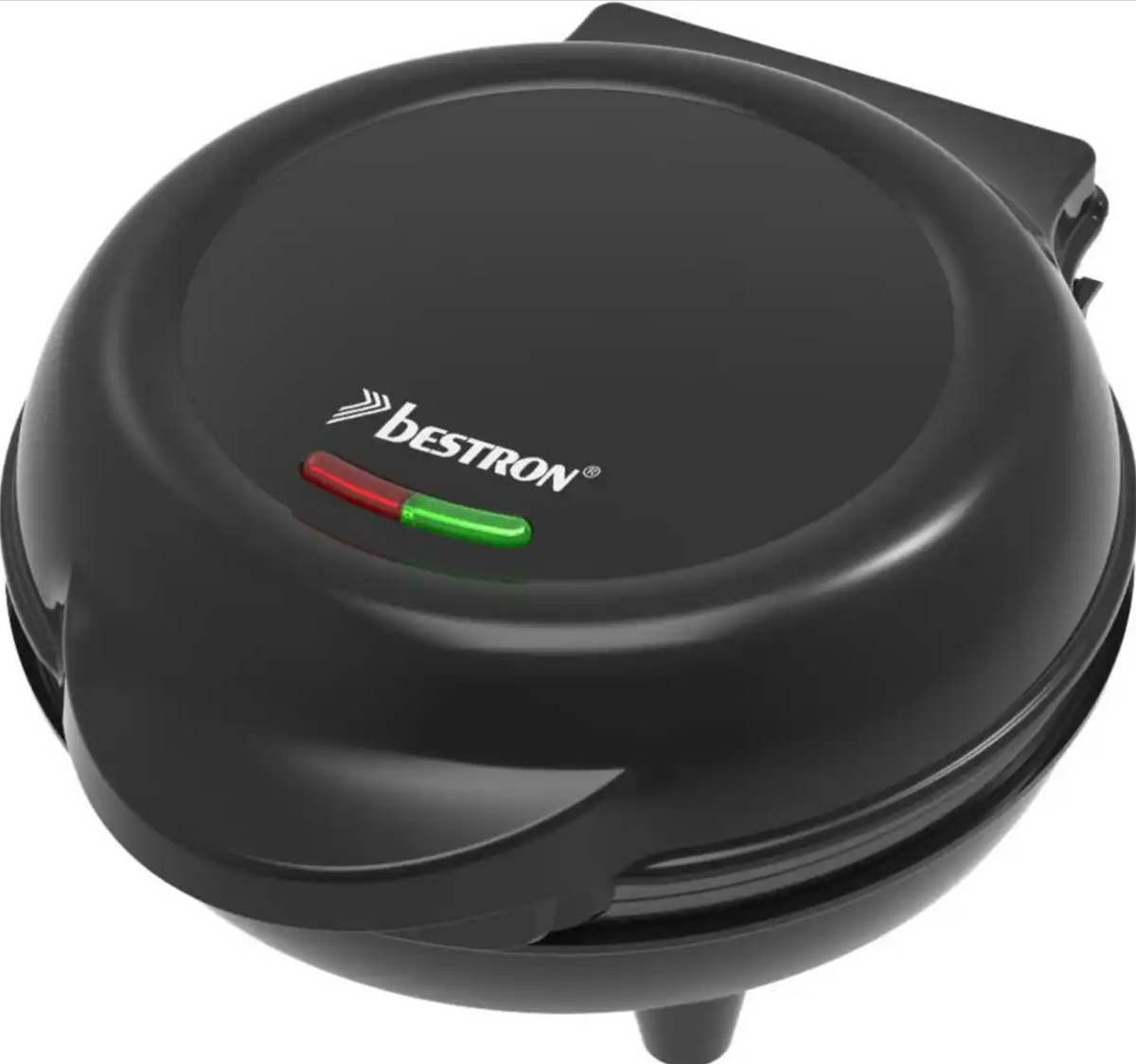 Bestron Bubble-Waffeleisen ABWM700Z – 750 W mit automatischer Temperaturregelung und Backlampe
