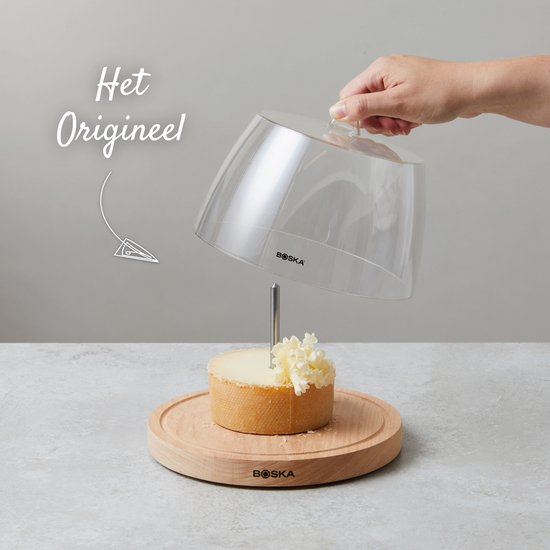 Boska Käseschleuder Amigo mit Stolp - Tete de Moine Käseschleuder - Tete de Moine - Schokoladenschleuder - 220 x 220 x 175 mm - Teilweise spülmaschinengeeignet - Küchenutensilien - Küchenzubehör - 10 Jahre Garantie