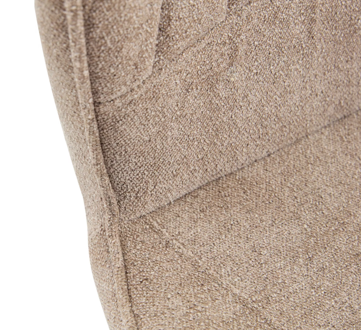 Multifurn Sten Esszimmerstuhl, 2er-Set – Taupe – 48 x 40 x 120 cm