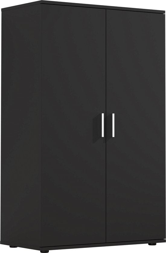 Kinderkleiderschrank - Hängeteil und Regal - 120 cm hoch