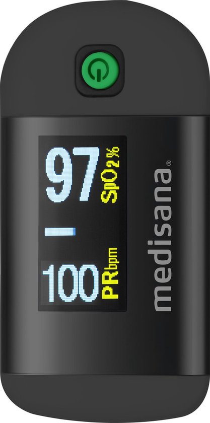 medisana PM 100 – Schwarzes Pulsoximeter