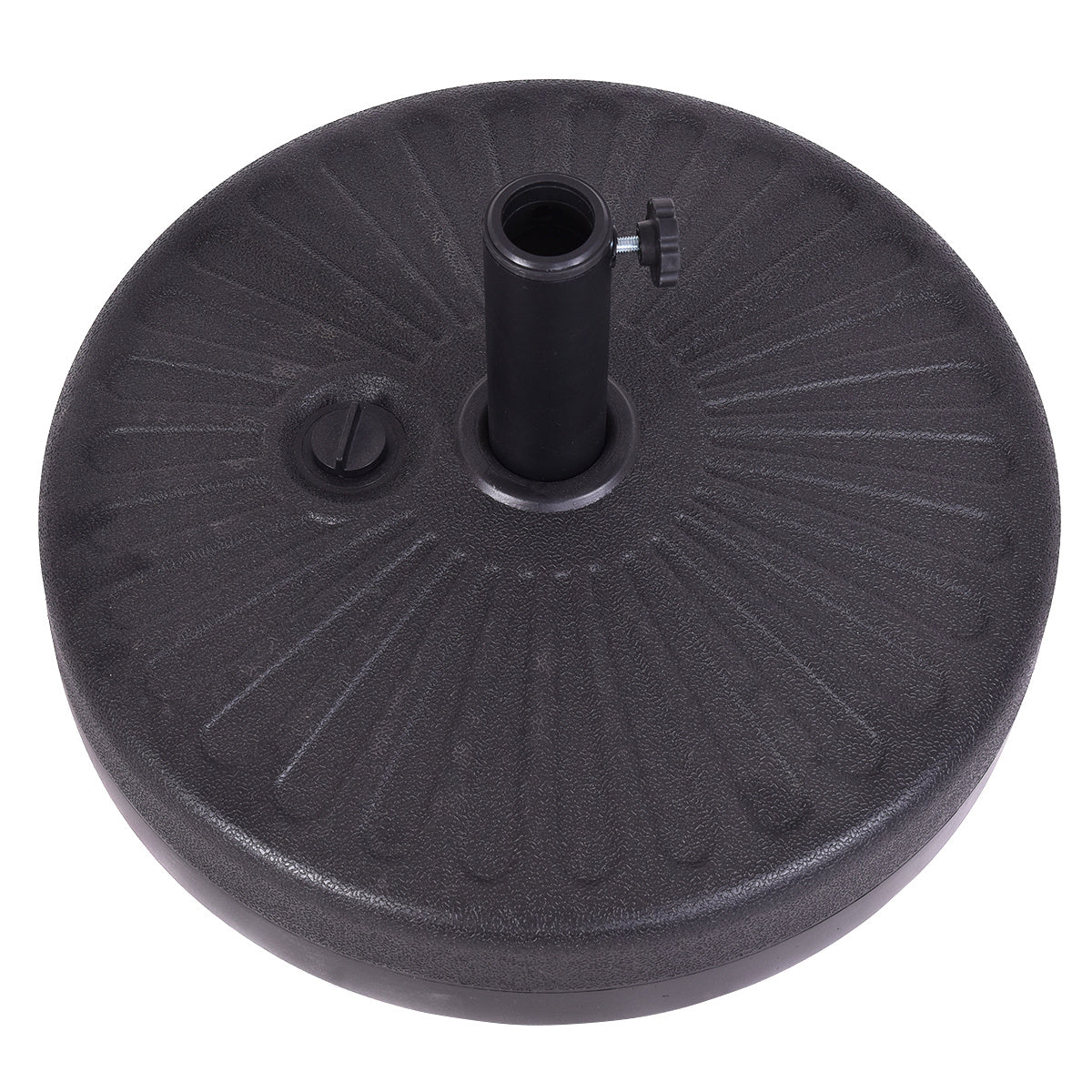 Keeper - Ständer Markierungsgitter Ständer Balkongitter Stehend rund 23L befüllbar