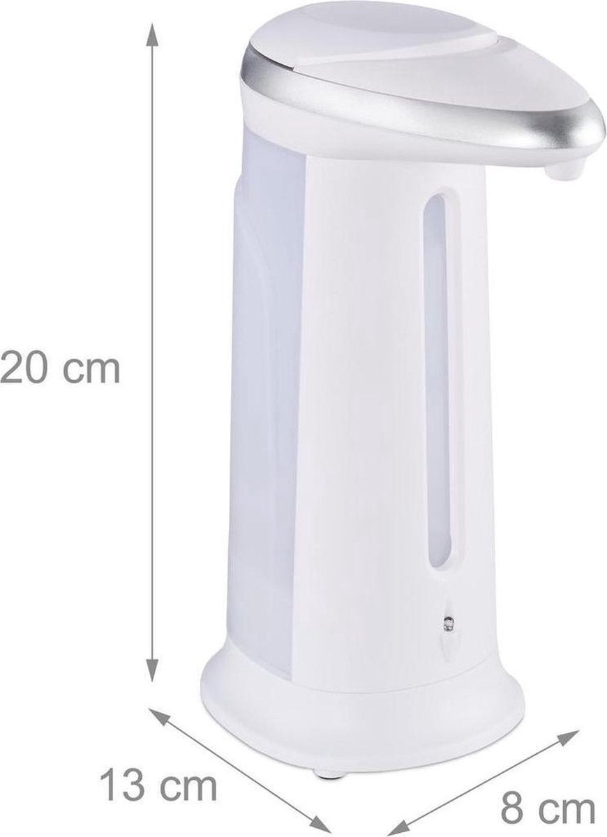 Seifenspender mit Sensor 330 ml - automatische Seifenpumpe mit Infrarot-Kontrollsensor