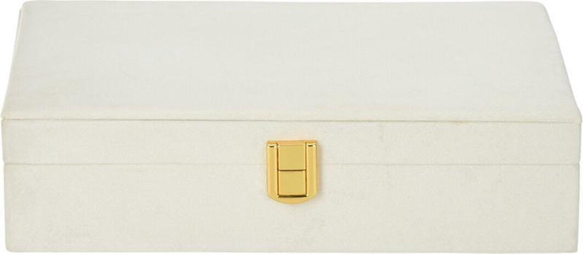 Schmuckkästchen - 28 x 19 x 7 cm - Weiß