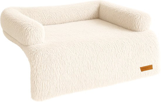 By Cee Cee Original Hundedeckenbank - Hundedeckenbank - Hundekorb - Premium - komplett abnehmbar - Beige - 85x90 - Größe M