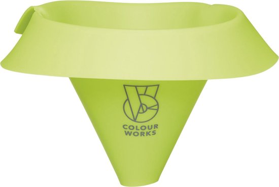 Colourworks Trichter 17 X 26 cm Silikon Grün