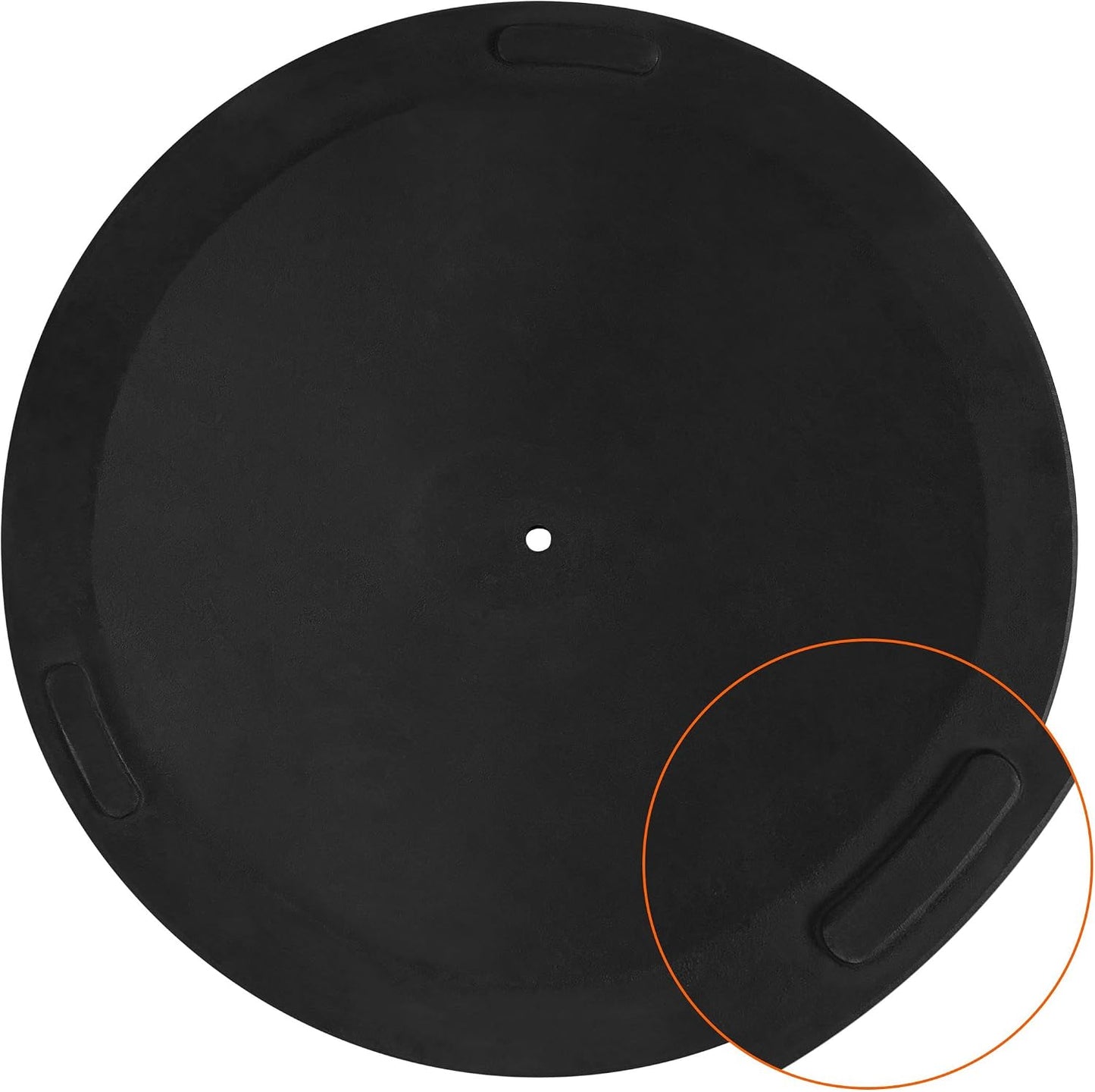 Yaheetech Sonnenschirmständer, rund – 10 kg – Ø 44,5 cm – für Sonnenschirmstangen 38/48 mm