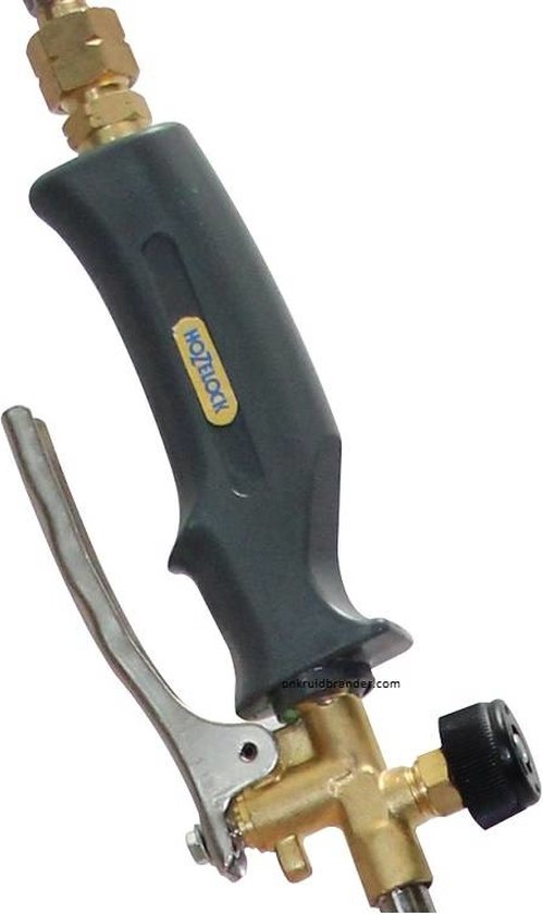Gas-Unkrautbrenner mit Piezo, 5-Meter-Gasschlauch und Druckregler