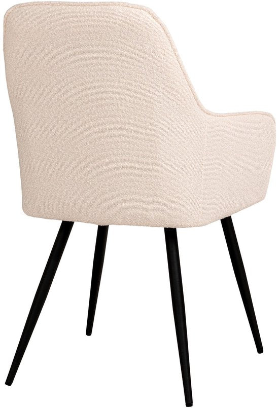 Haus Nordic Esszimmerstuhl Harbo Bouclé Weiß