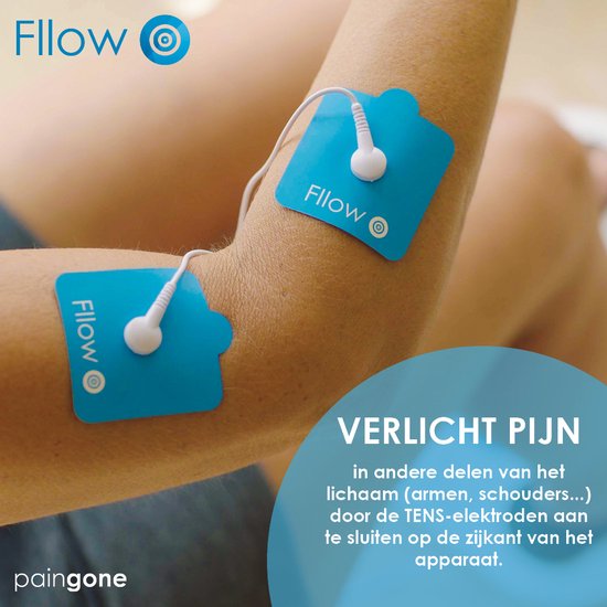 Paingone Fllow | Linderung bei schweren und schmerzenden Beinen | Durchblutungsstimulator – Wiederaufladbarer Akku –