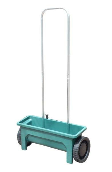 Garden Streuer - 12 ltr - Zum Ausbringen von Gartendünger und Winterstreugut - Mit Streumengenkontrolle - Einfache Bedienung - 12 Liter