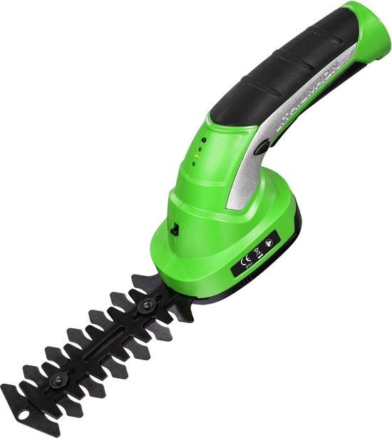 tectake Heckenschere - inkl. Teleskopstiel und 2 Aufsätzen - 401542