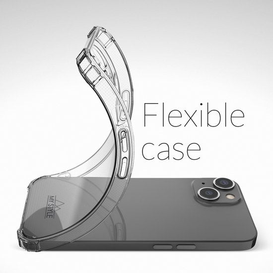 My Style Schutzhülle Flex Translucent Phone Case passend für Samsung Galaxy S10 Case Flexible TPU Backcover Shockproof - Transparent
