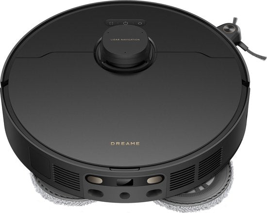 Dreame X40 Master – Staubsaugerroboter mit Wischfunktion – Kompakte, freihändige Ladestation – Innovative Wischtechnologie – Automatische Wasserbefüllung