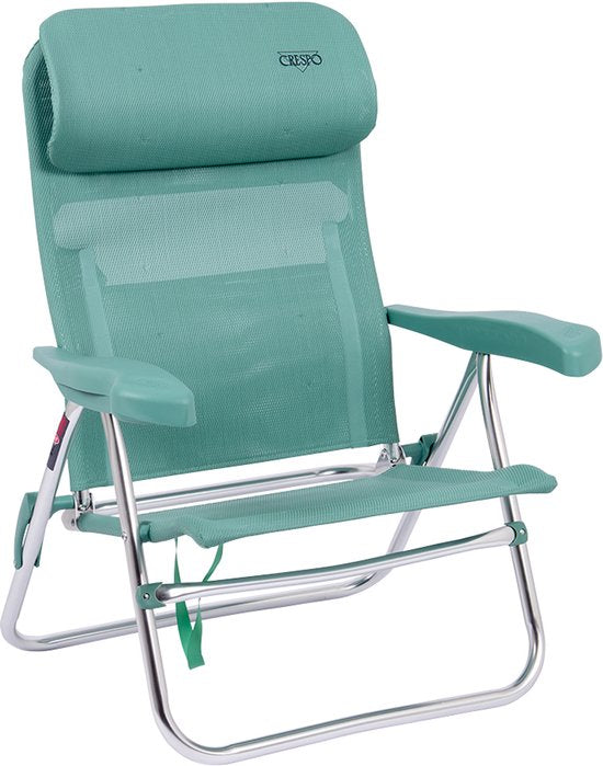 Crespo – Strandstuhl – AL/205 – Kompakt – Grün