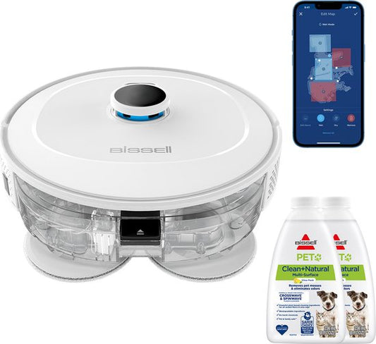 BISSELL - Staubsaugerroboter SpinWave R5 Pet - 500 ml