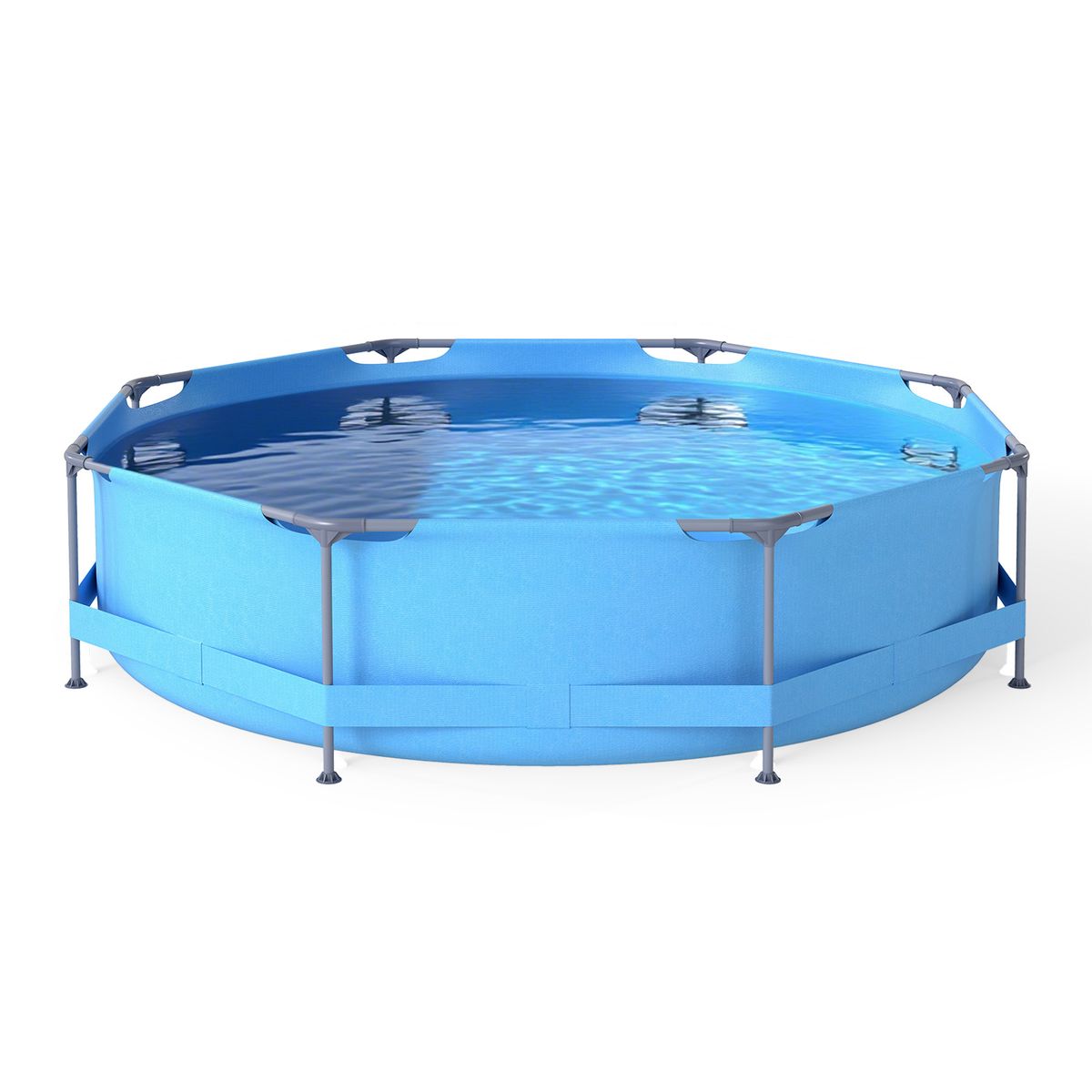 Coast Aufstellpool – Rundrahmen – mit Filterpumpe – 3 m x 76 cm – blau